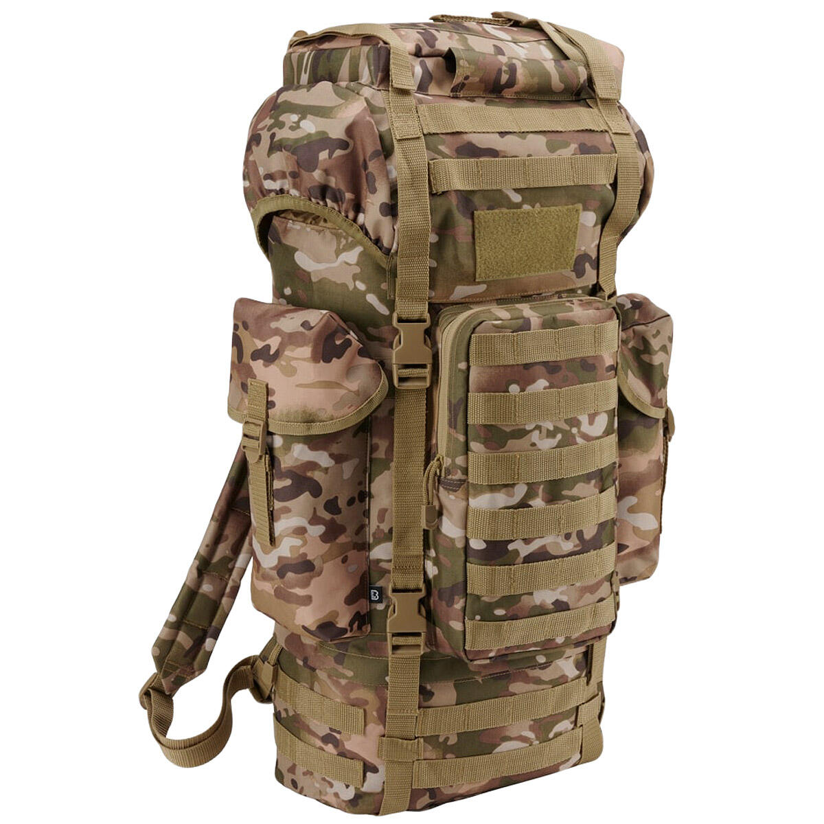 BRANDIT Brandit Combat MOLLE Backpack Tactical Camo