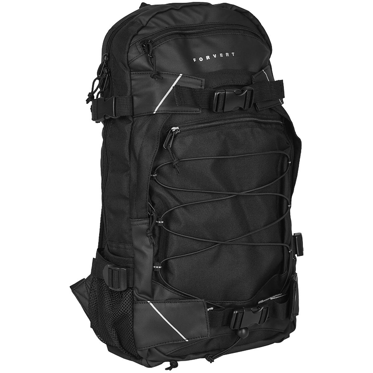 Forvert Louis Cross Backpack Black/Black BRANDIT Decathlon