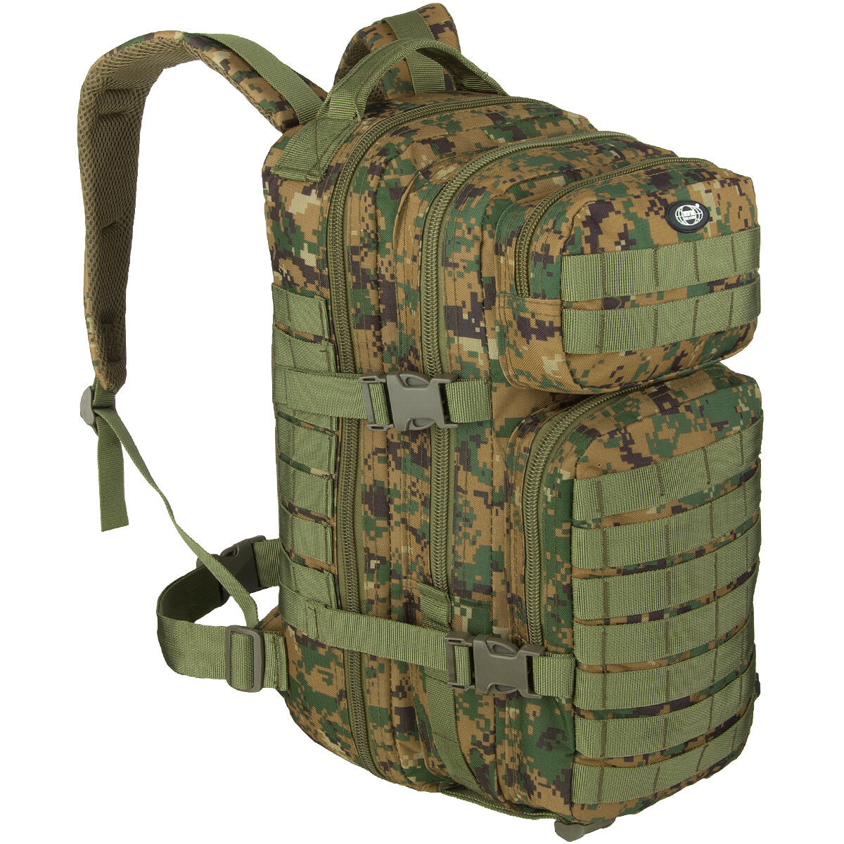 camouflage / light green / brown clay