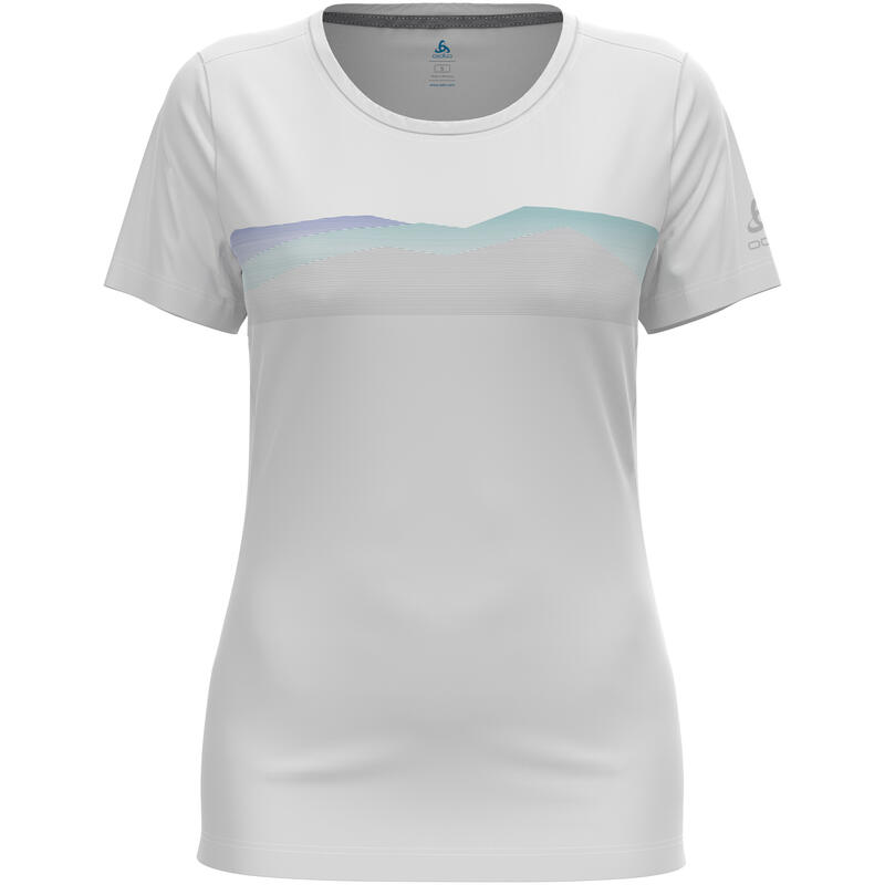Koszulka z krótkim rękawem damska ODLO F-Dry Ridgeline T-Shirt Crew Neck