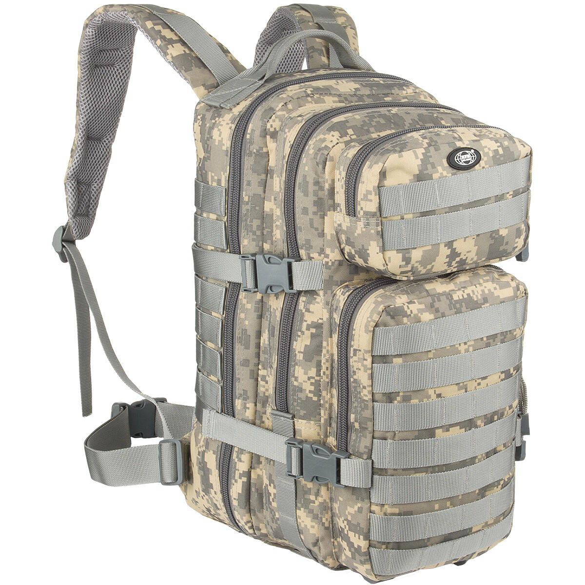 camouflage / light grey / khaki beige