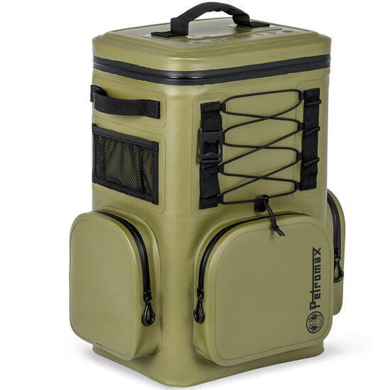 Petromax Zaino Frigo 17L – Zaino termico resistente e impermeabile – Verde Oliva
