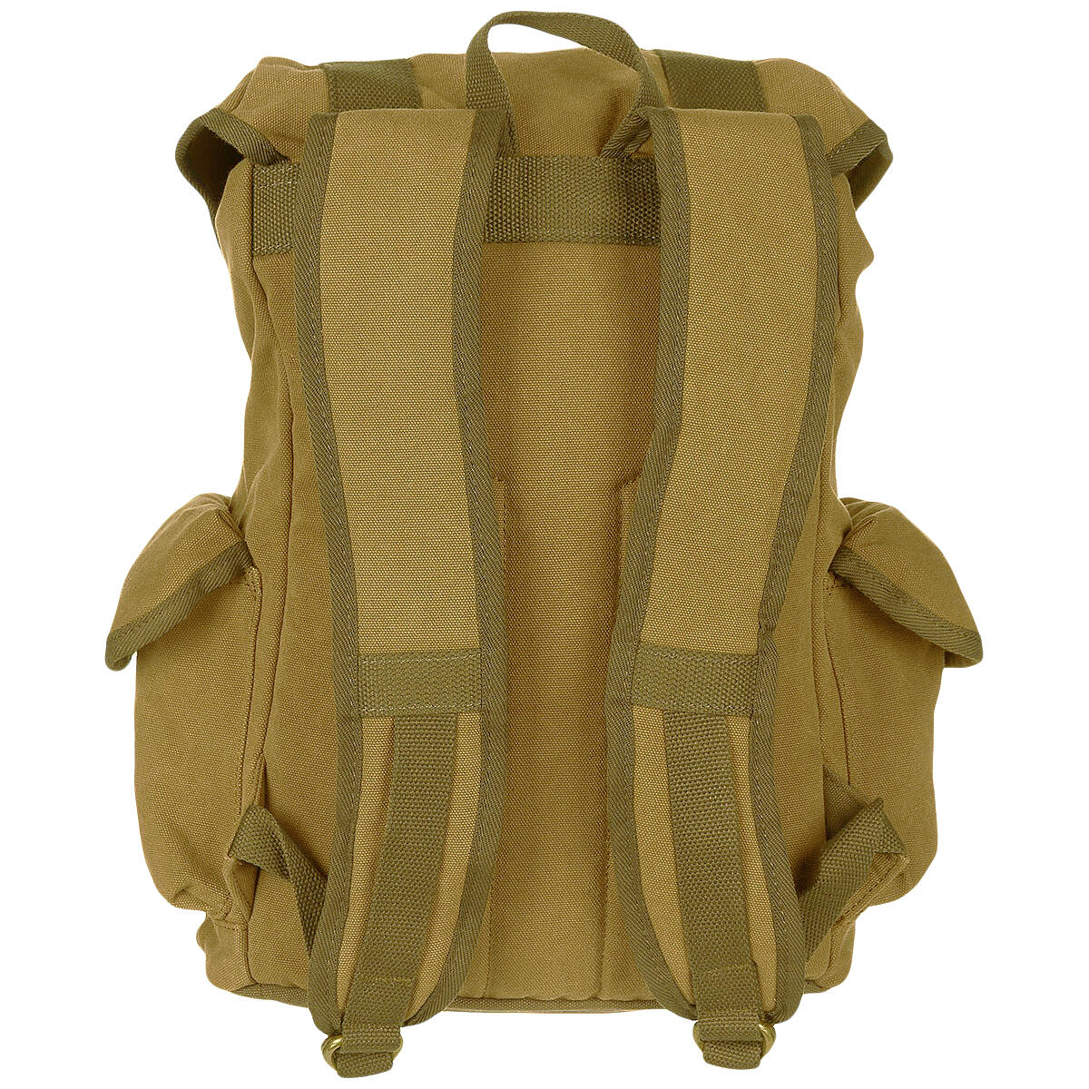 Pure Trash Canvas Backpack Brown 2/2