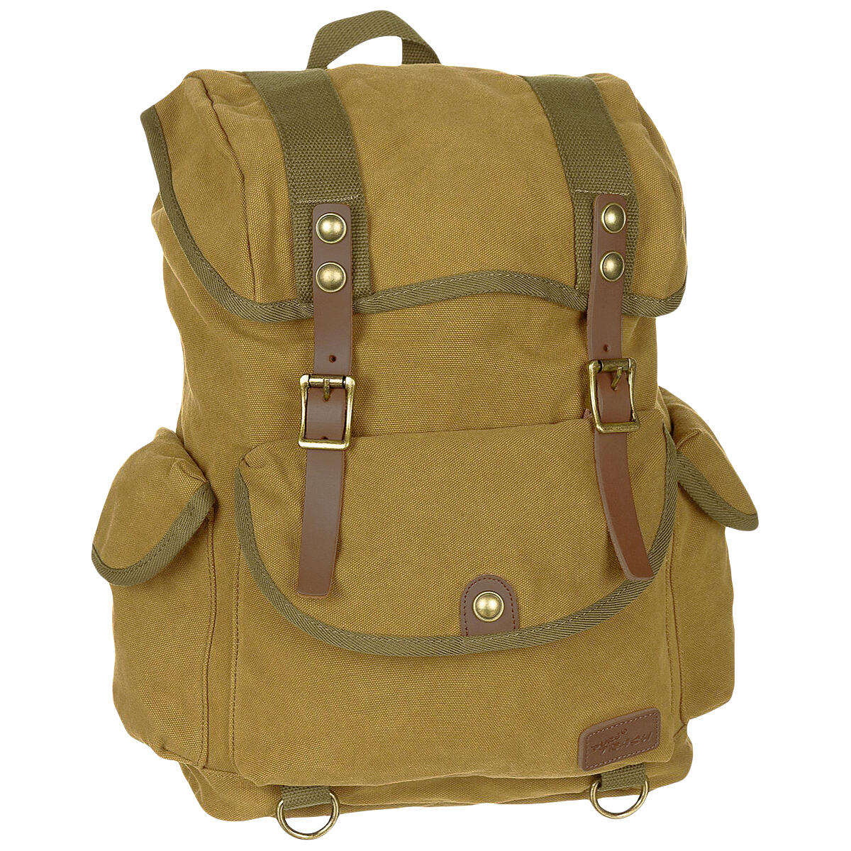 MFH Pure Trash Canvas Backpack Brown