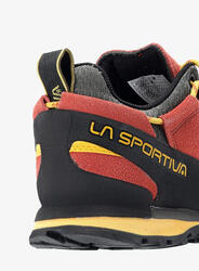 Chaussures d’approche La Sportiva Boulder X cuir suédé Vibram adhèrentes 480g