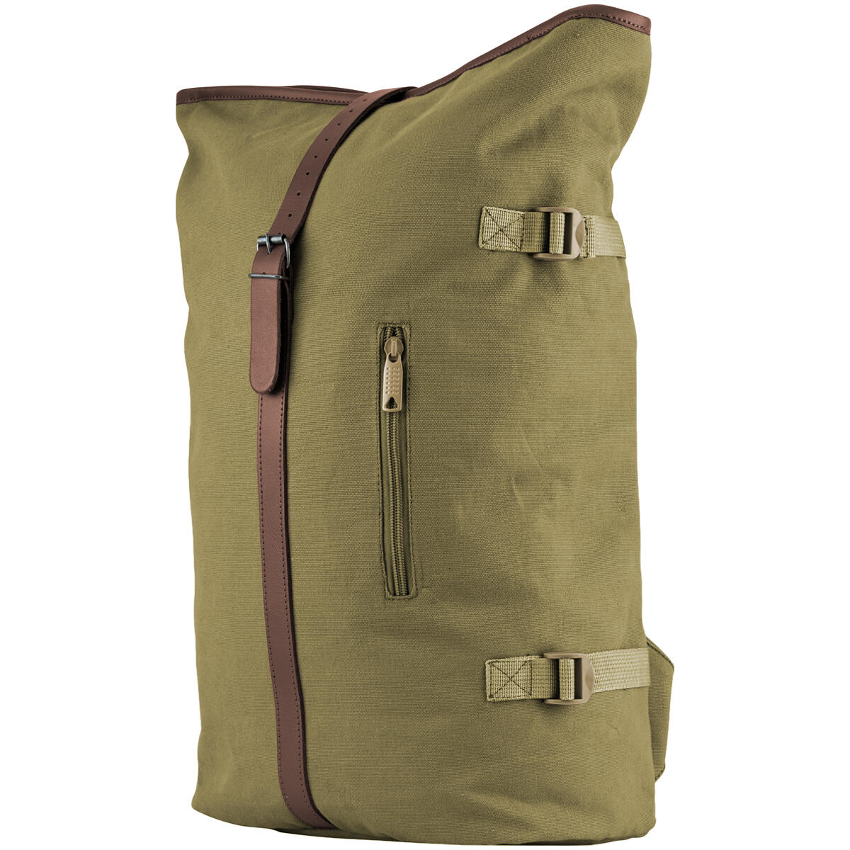 JACK PYKE Jack Pyke Canvas Fold Top Rucksack Fawn