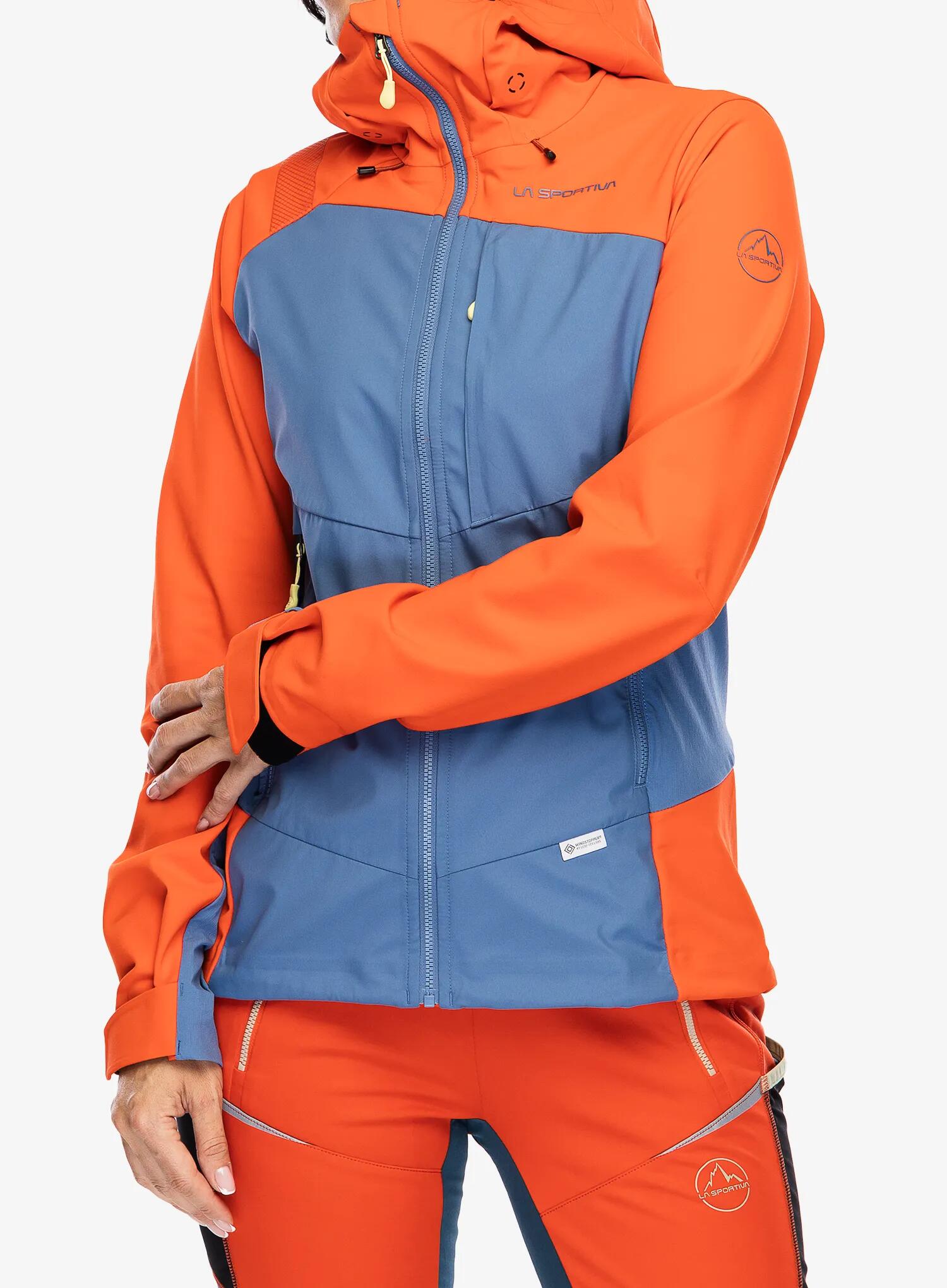 Chaqueta con capucha La Sportiva Guide Windstopper 3/7