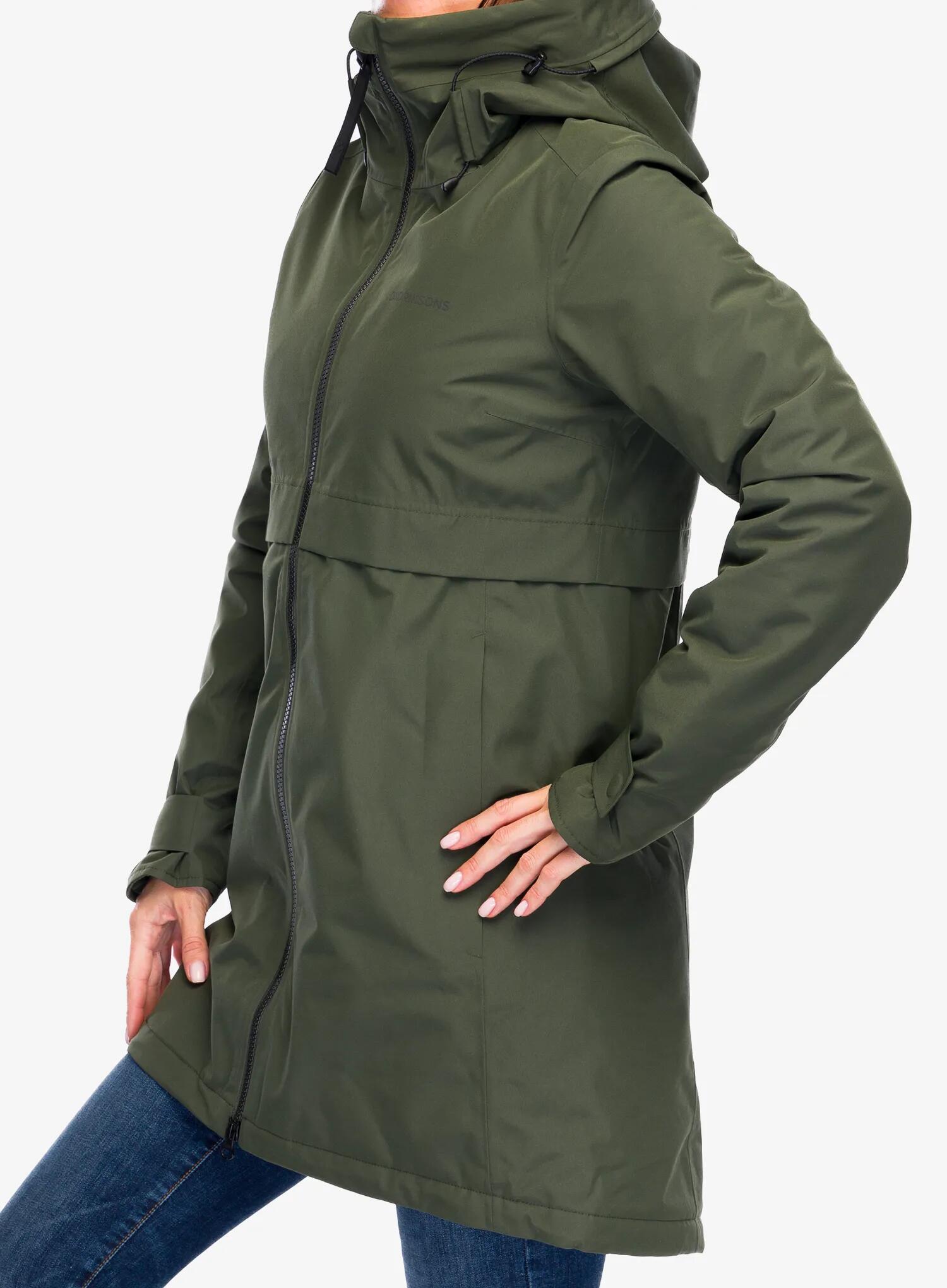 Płaszcz ocieplany damski Didriksons Helle Parka 5 3/7