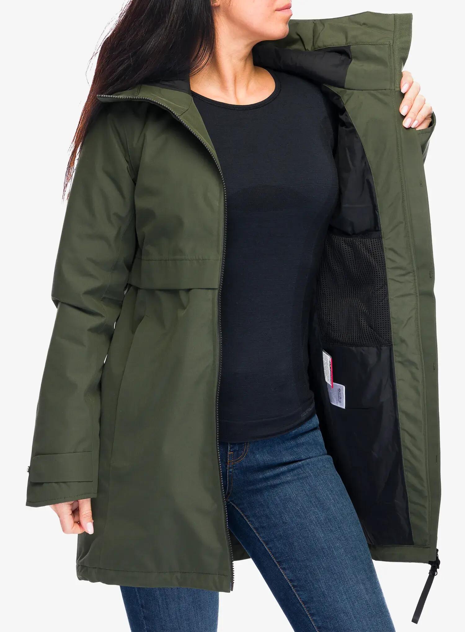 Płaszcz ocieplany damski Didriksons Helle Parka 5 5/7