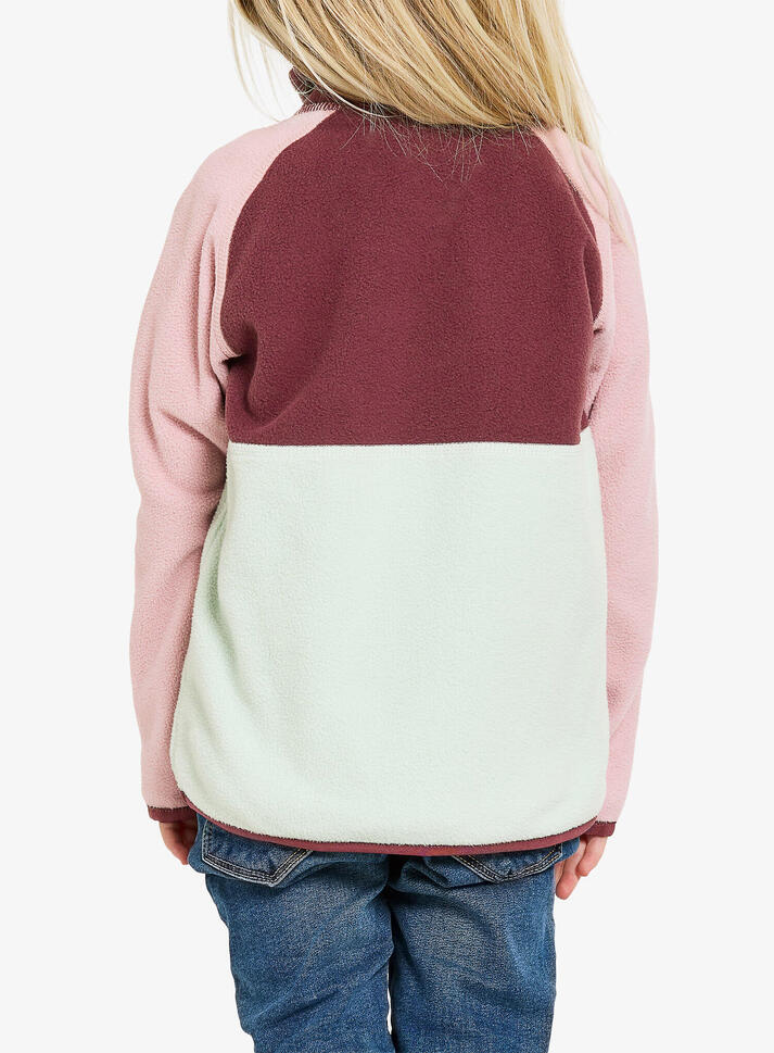 Bluza polarowa dziecięca Didriksons Monte Half Button 4