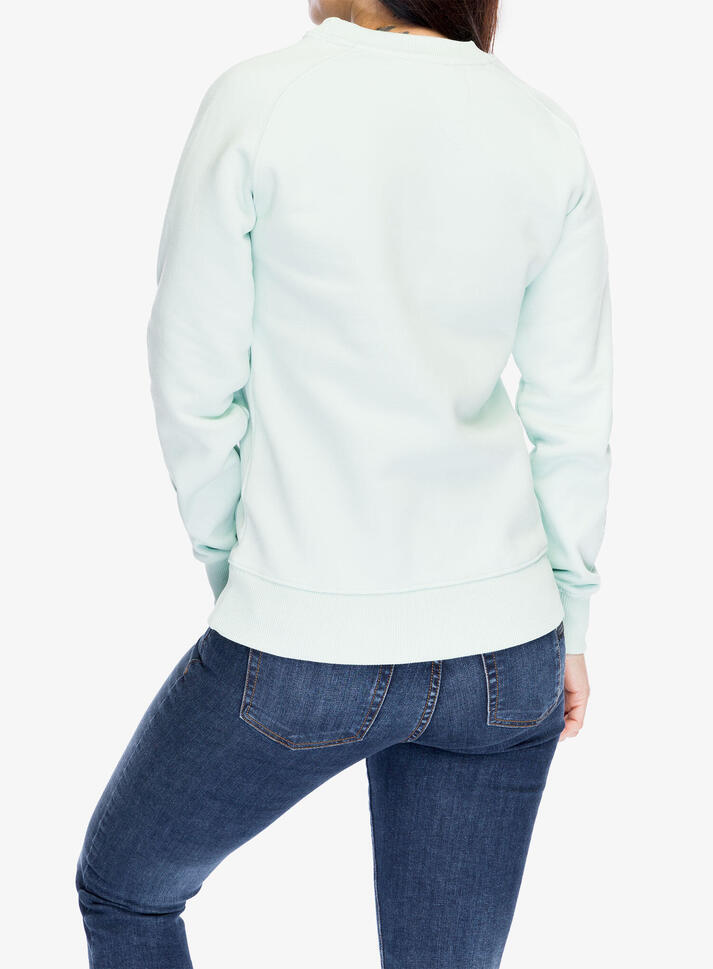 Bluza bawełniana damska Didriksons Fyn Sweater