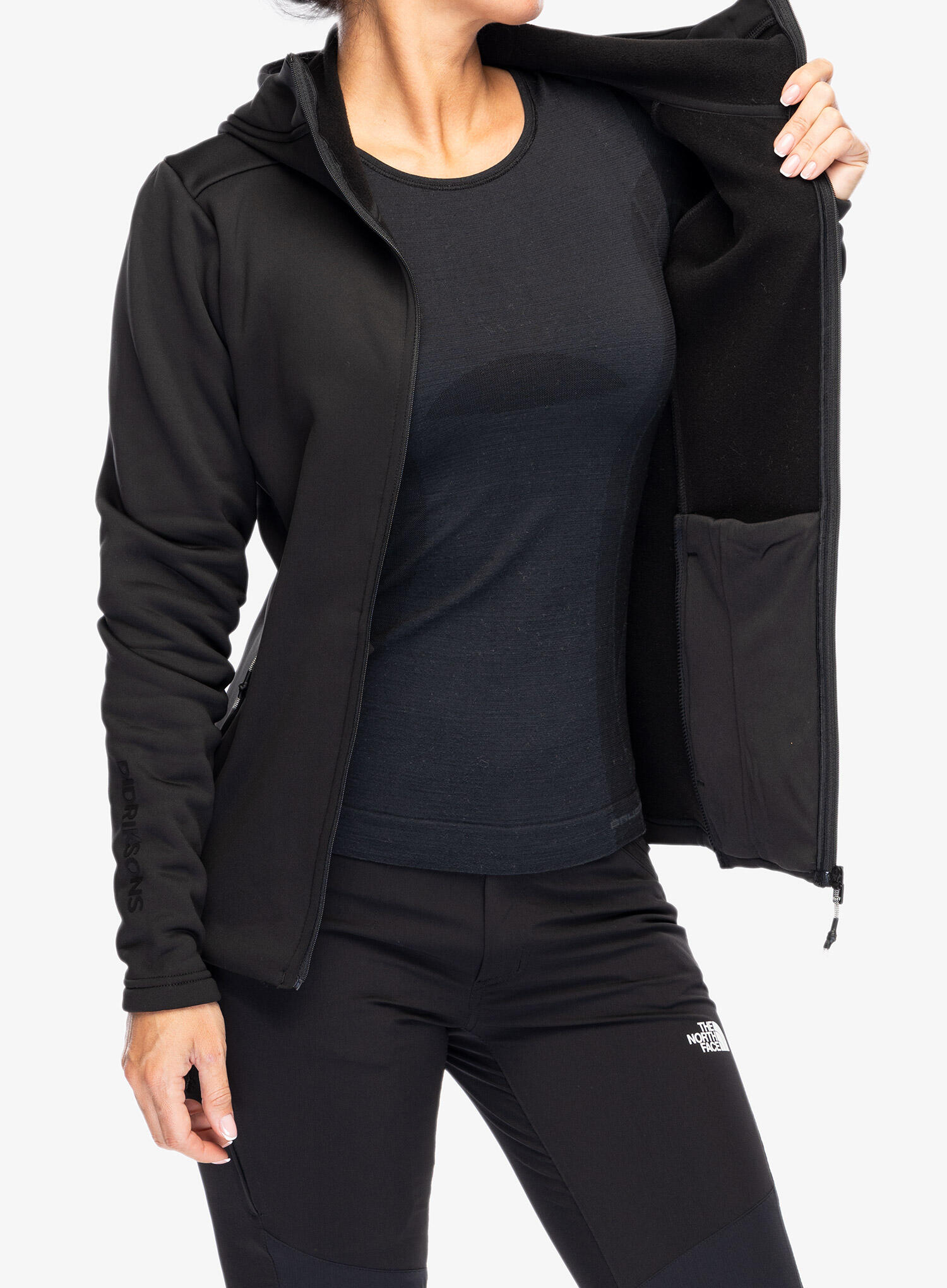 Bluza z kapturem damska Didriksons Anneli Full Zip 2 7/7