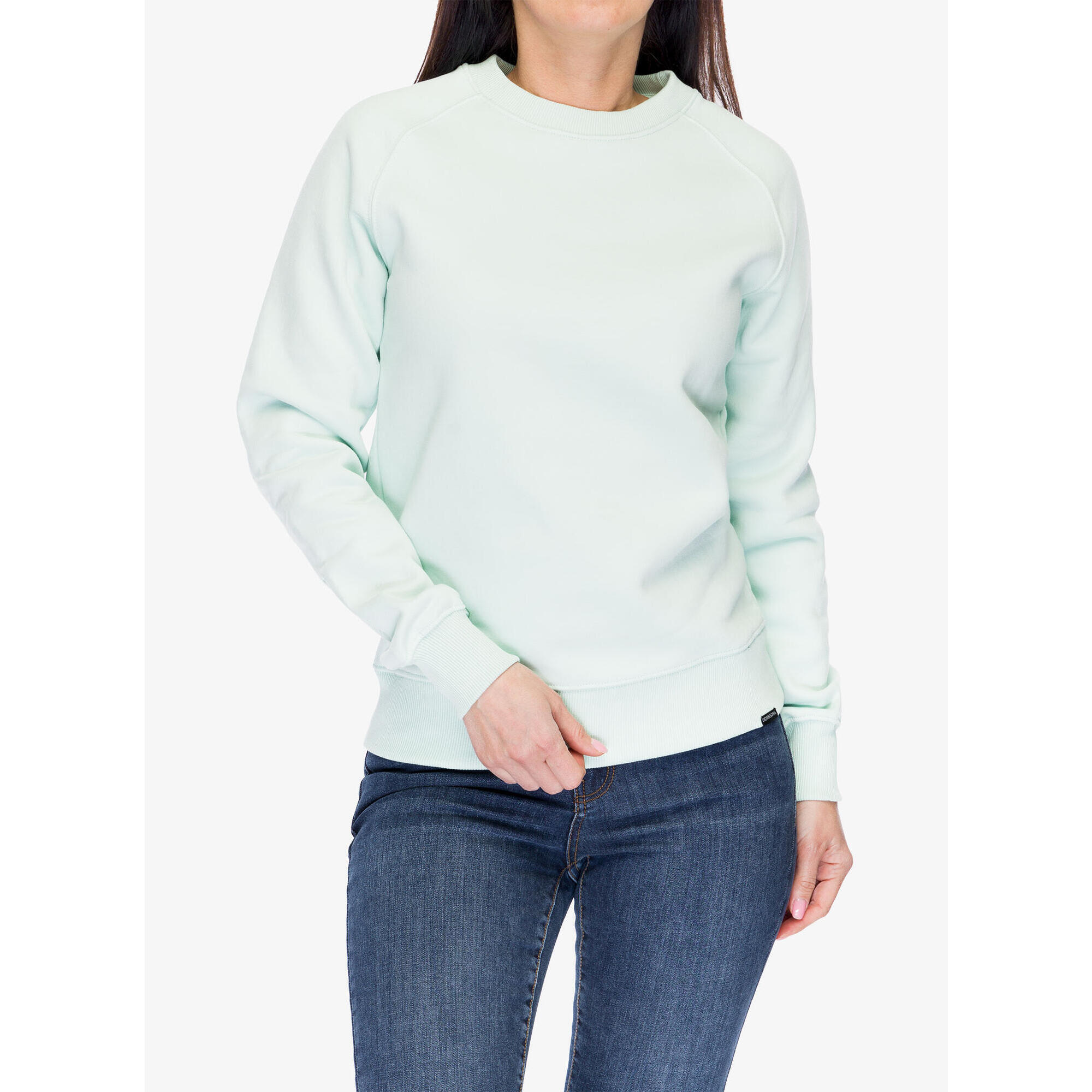 Bluza bawełniana damska Didriksons Fyn Sweater