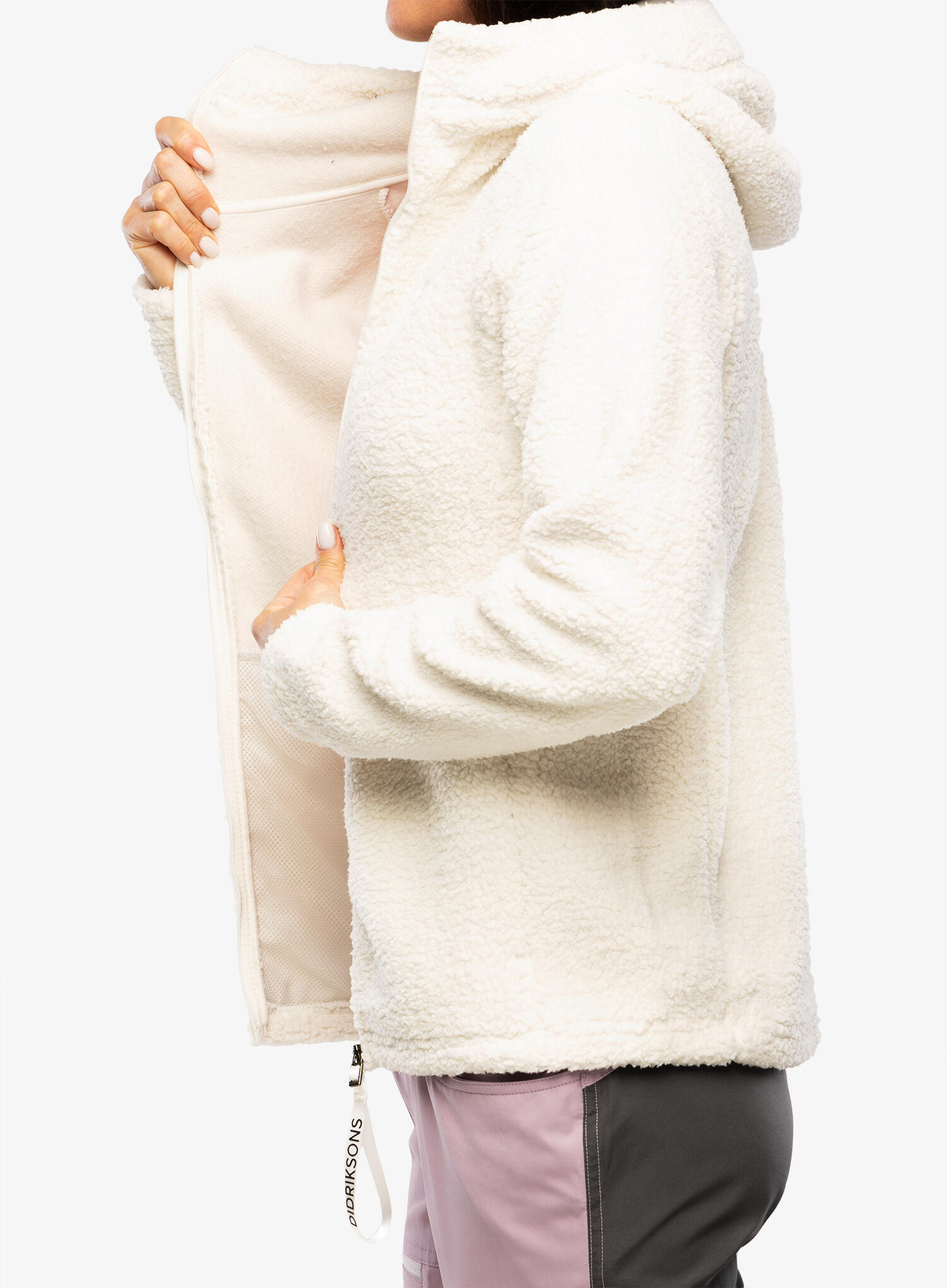 Polar z kapturem damski Didriksons Anniken Full Zip 2 6/7