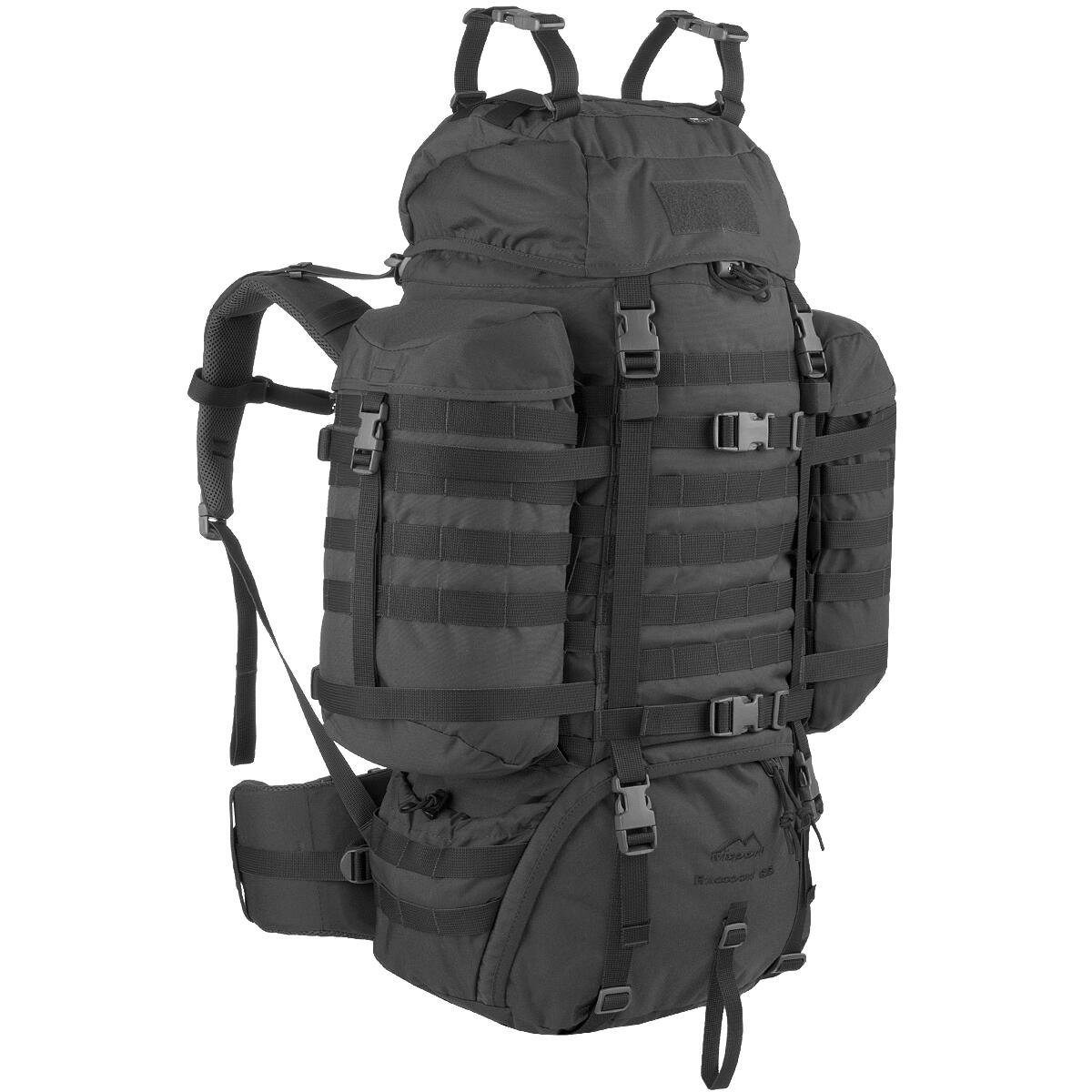 Plecak Wisport Raccoon 65l Czarny