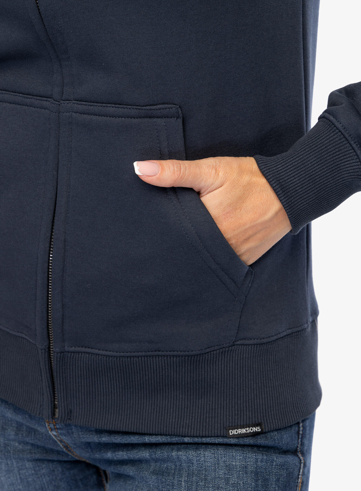 Bluza z zamkiem damska Didriksons Ven Full Zip 6/7