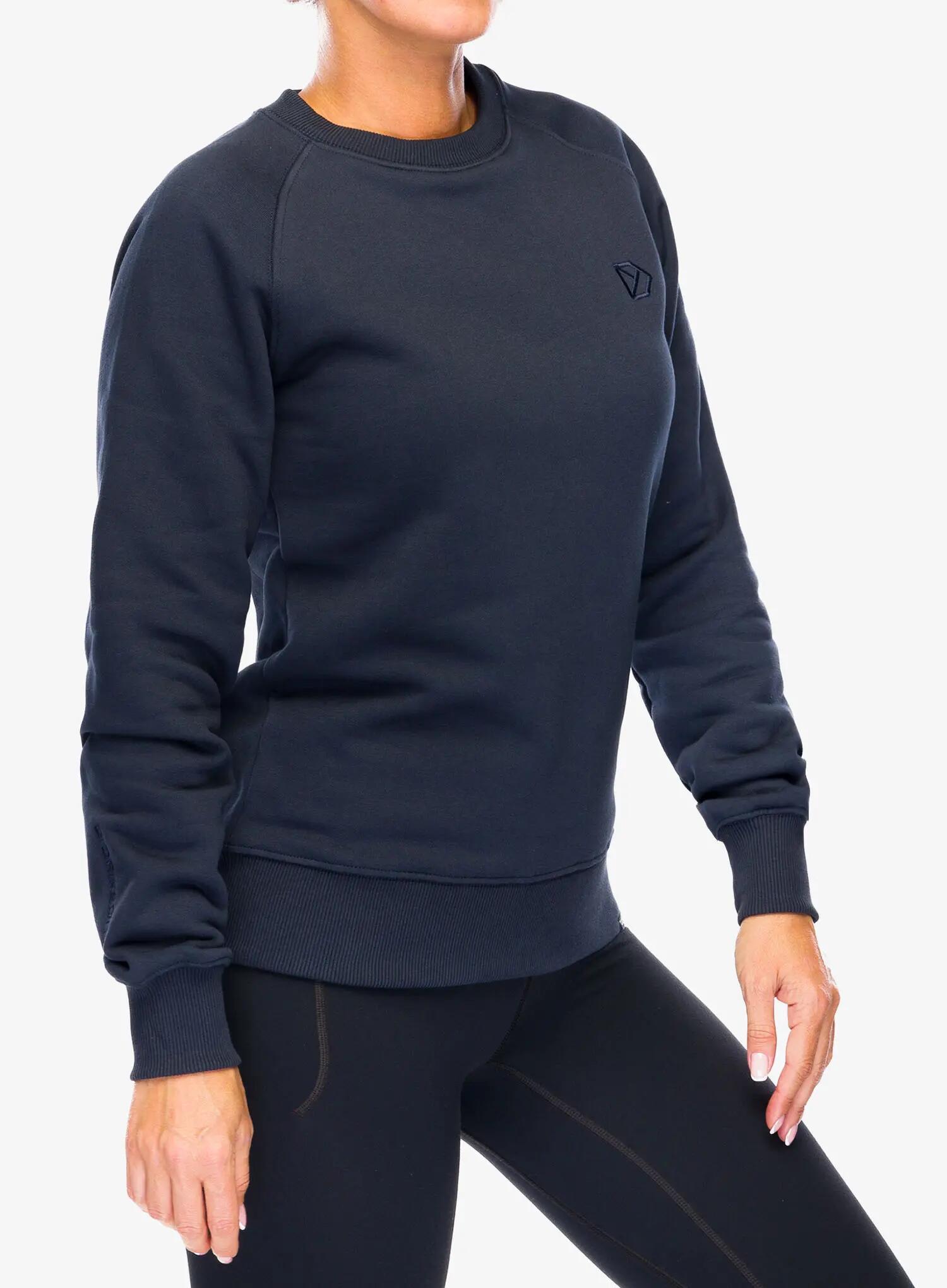 Bluza bawełniana damska Didriksons Fyn Sweater 1/5