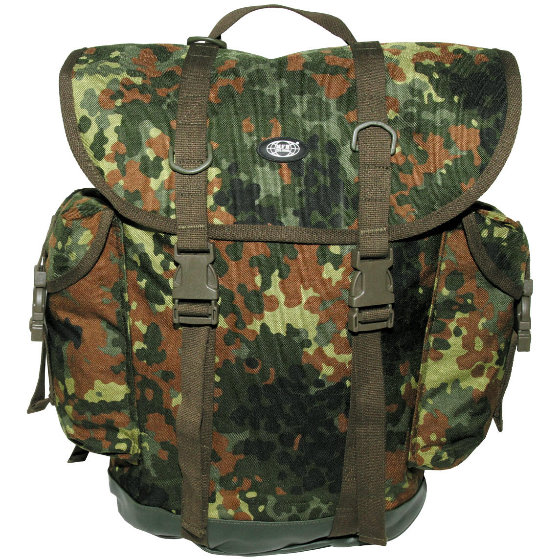 MFH German Army Mountain Rucksack Cordura Flecktarn 1/2