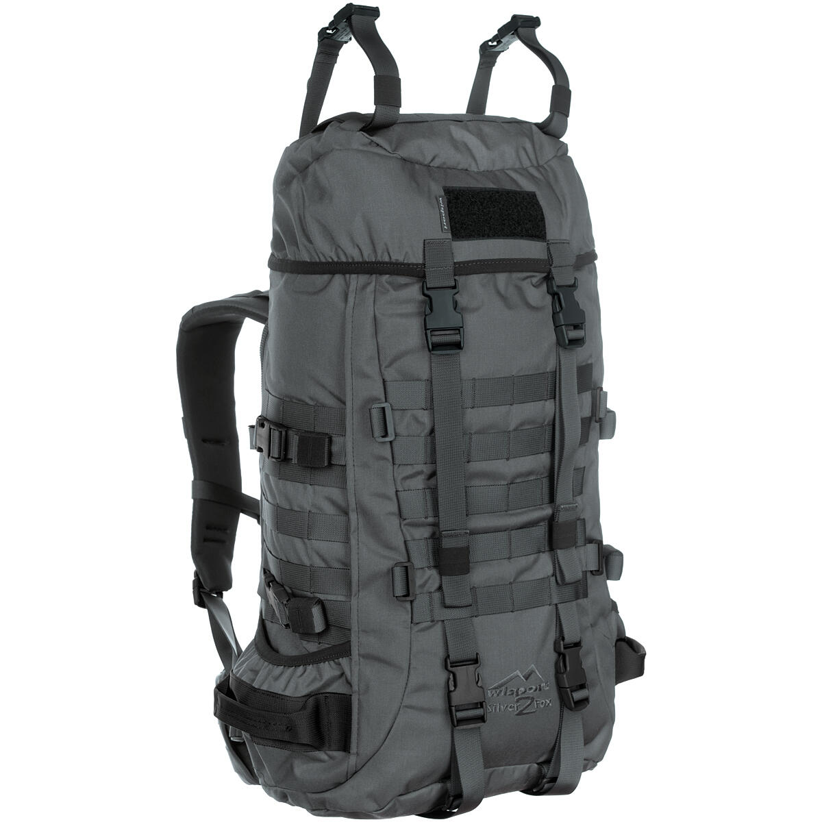 Plecak survivalowy Wisport Silverfox 40L, Cordura, MOLLE, grafit