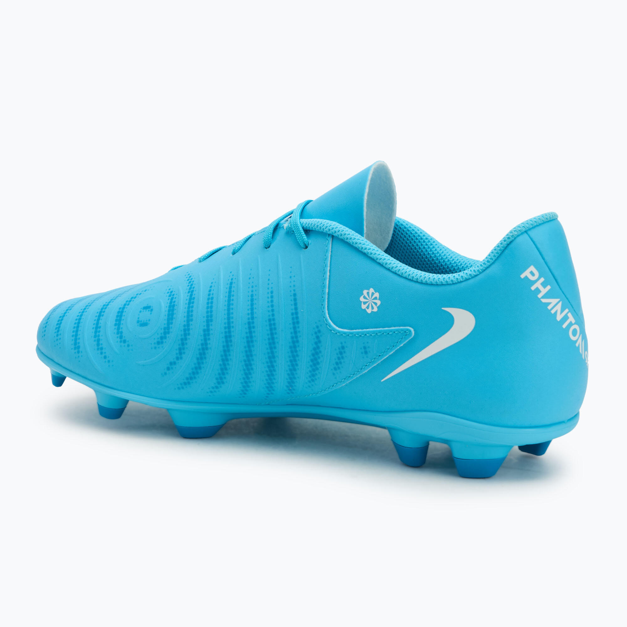 Chaussures de football Nike Phantom GX II Club FG/MG bleu fury/white 3/5