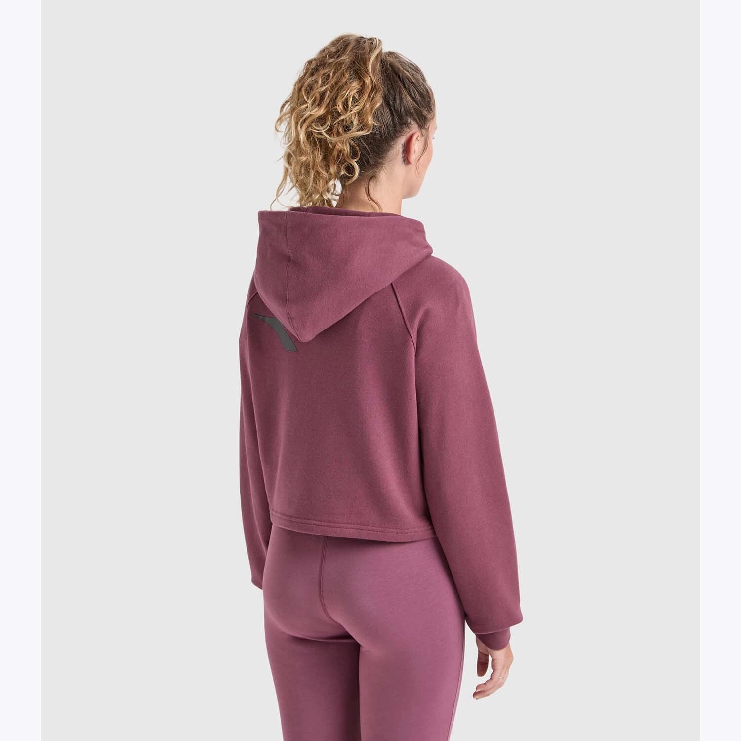 Bluza damska DIADORA L. HOODIE CROP MANIFESTO 2/6