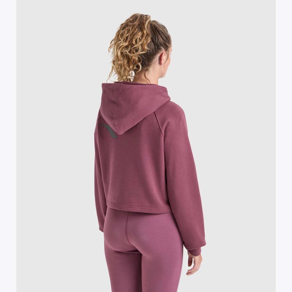 Bluza damska DIADORA L. HOODIE CROP MANIFESTO