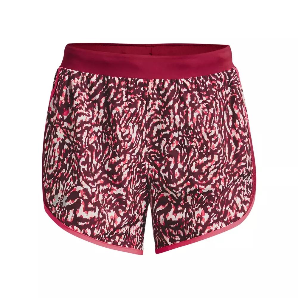 Spodenki krótkie damskie Under Armour Fly By 2.0 Printed Short 4/6