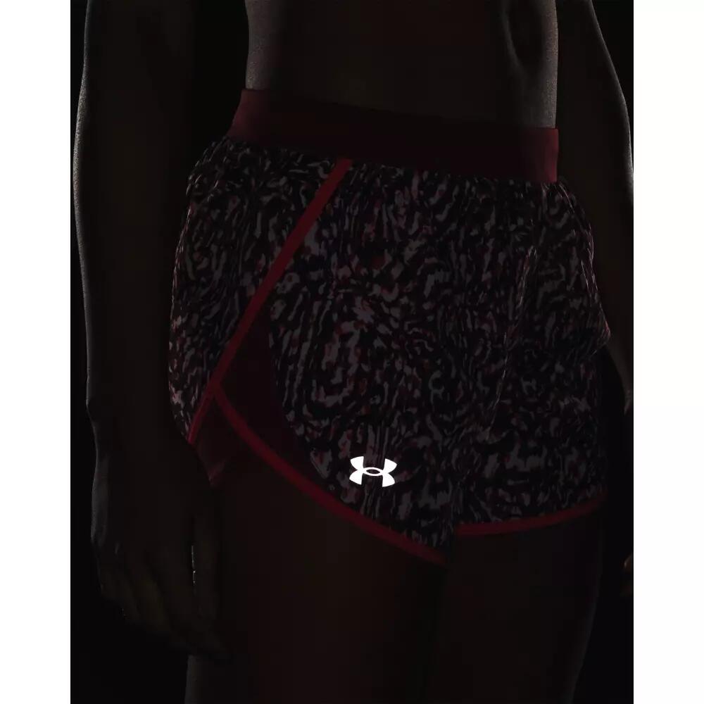 Spodenki krótkie damskie Under Armour Fly By 2.0 Printed Short 6/6