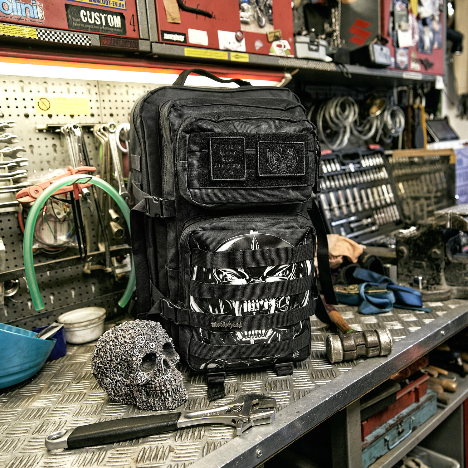 Rucksack Brandit Motörhead US Cooper Large 6/6