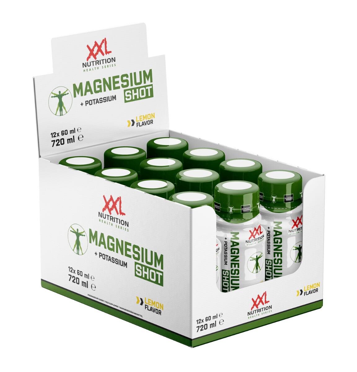 XXL NUTRITION Magnesium Shot - Citroen - 12 Pack
