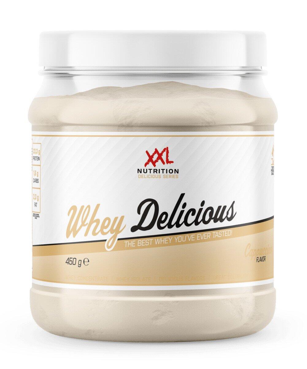 XXL NUTRITION Whey Delicious - Eiwitpoeder - Proteïne Poeder - Cappuccino - 450 gram
