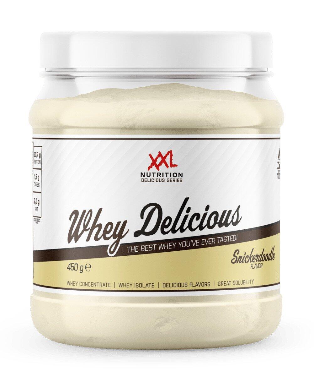 XXL NUTRITION Whey Delicious - Eiwitpoeder - Proteïne Poeder - Snicker Doodle - 450 gram