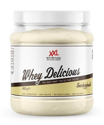 Whey delicious - 80% eiwit. proteïne poeder - snickerdoodle - 450g (15 shakes)