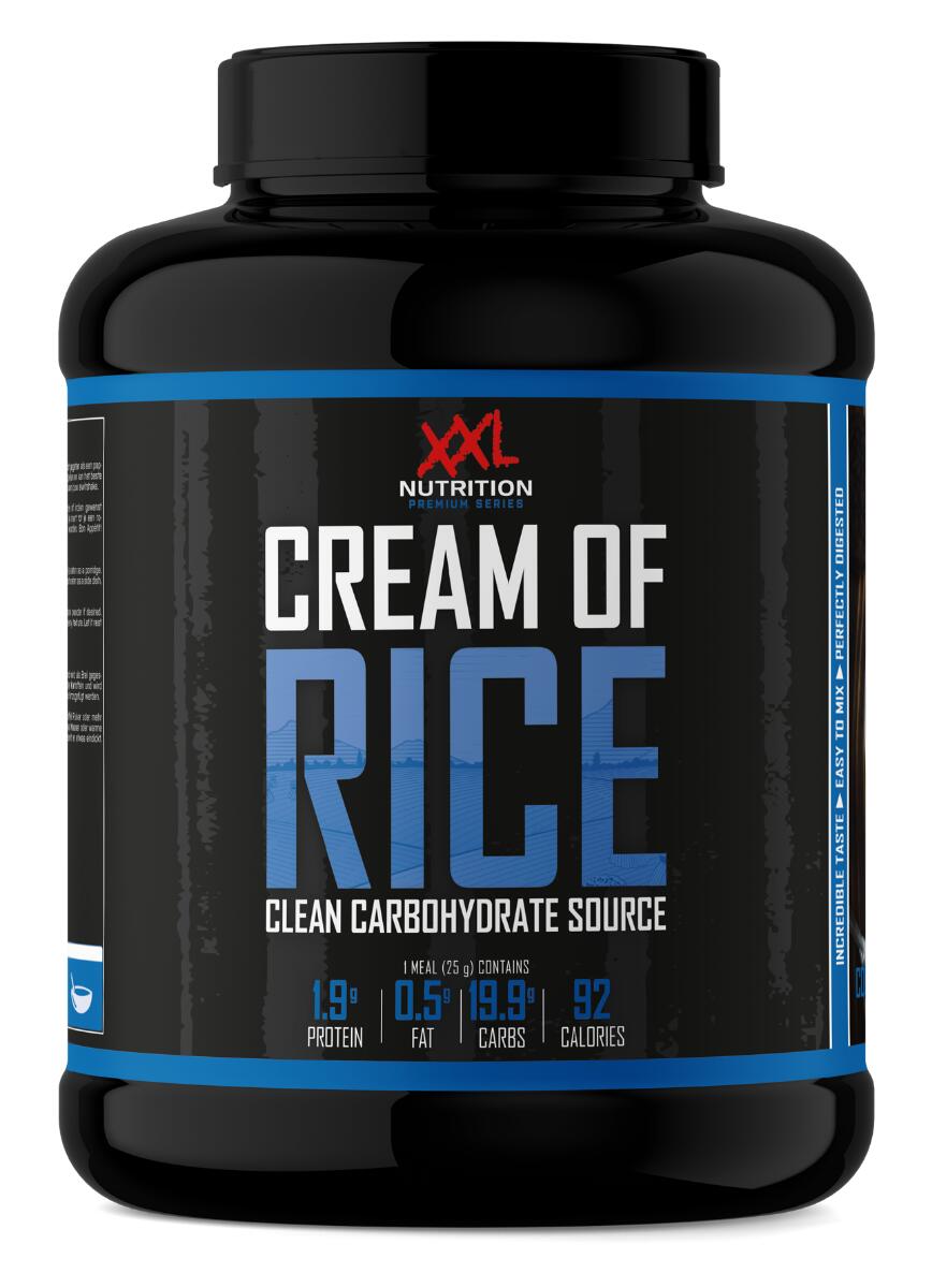 XXL NUTRITION Cream Of Rice - Gezonde Rijstepap - Cookies & Cream - 2000 gram