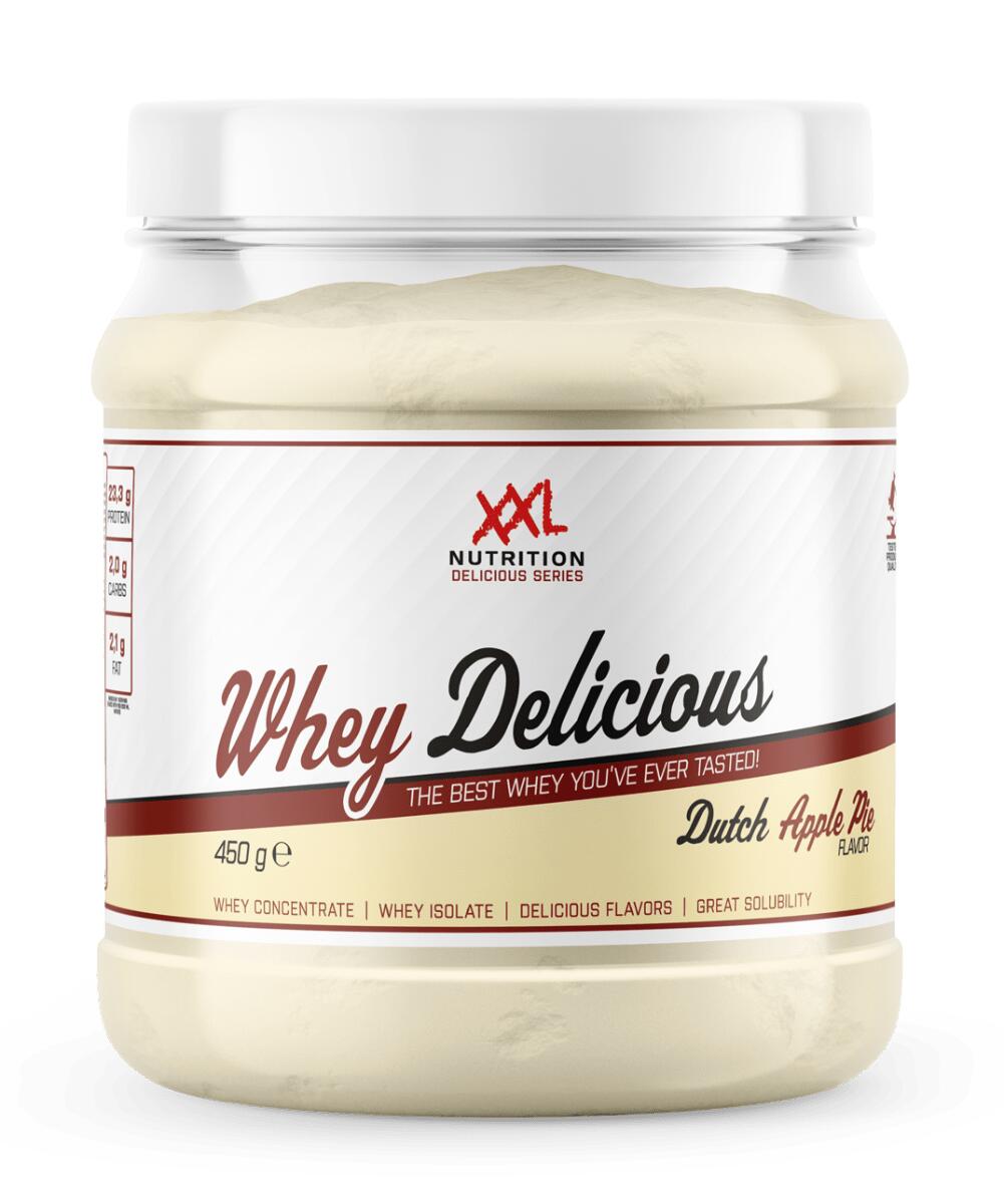 Whey Delicious - 80% de Protéines - Tarte aux Pommes - 450 grammes (15 shakes) 2/2