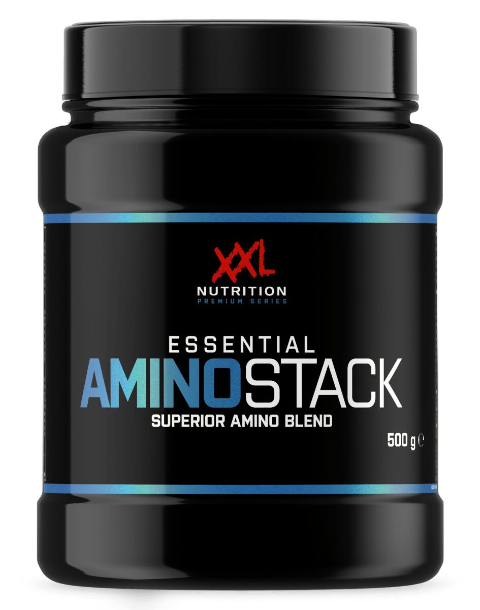 XXL NUTRITION Essential Amino Stack - Essentiële Aminozuren - Fruit Punch - 500 gram