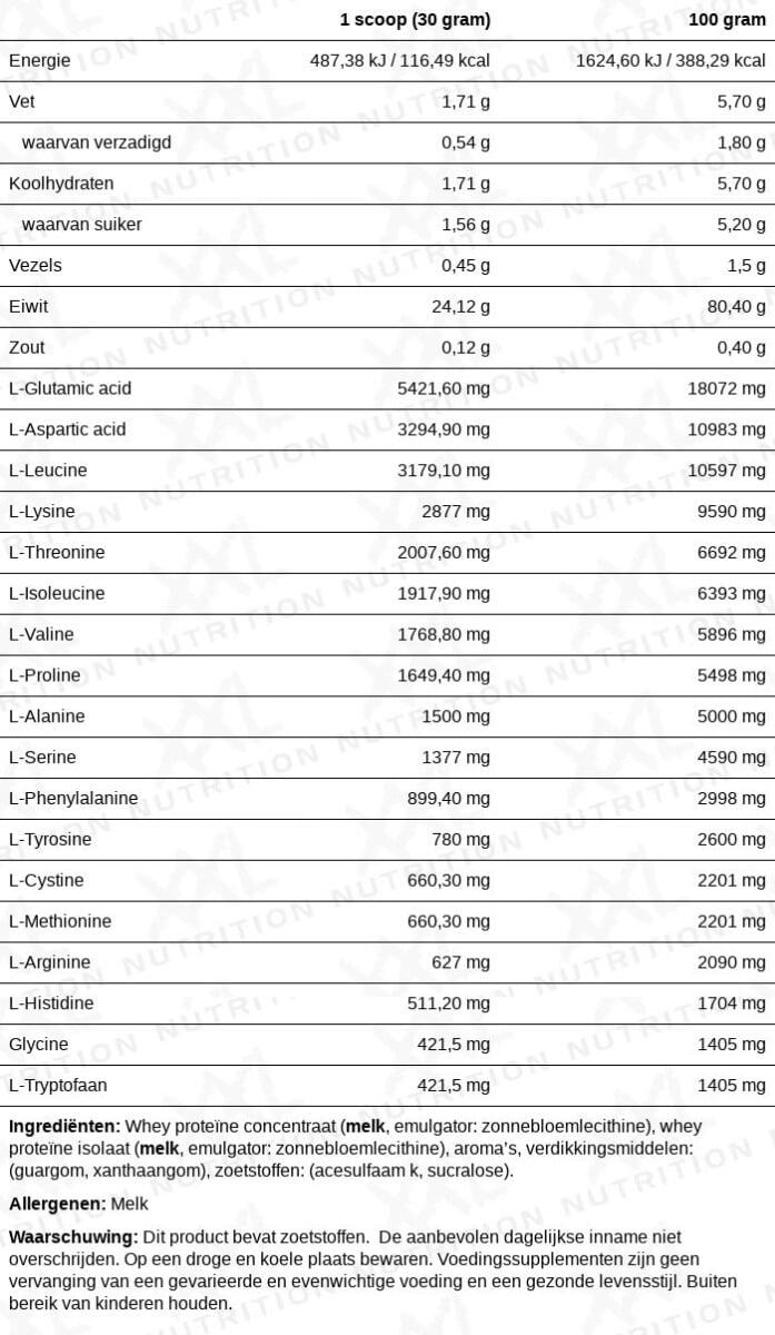 Whey Delicious - Eiwitpoeder - Proteïne - Vanille Karamel - 450 gram 2/2