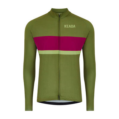Dames lange mouw fietsshirt - onwards five