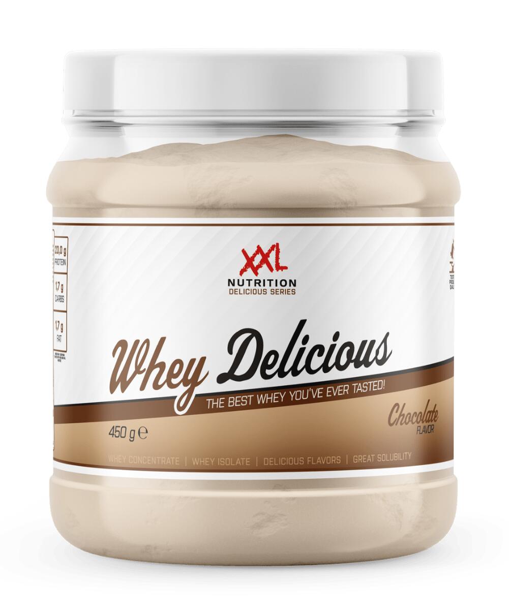 XXL NUTRITION Whey Delicious - Eiwitpoeder - Proteïne Poeder - Chocolade - 450 gram