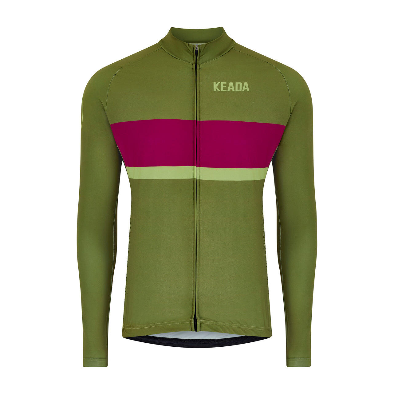 dark green / red