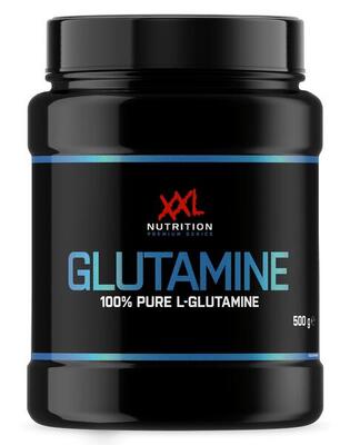 Glutamine - 100% pure l-glutamine, aminozuren - framboos - 500 gram