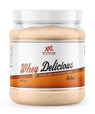 Whey delicious - 80% eiwit, proteïne poeder - bosvruchten - 450 gram (15 shakes)