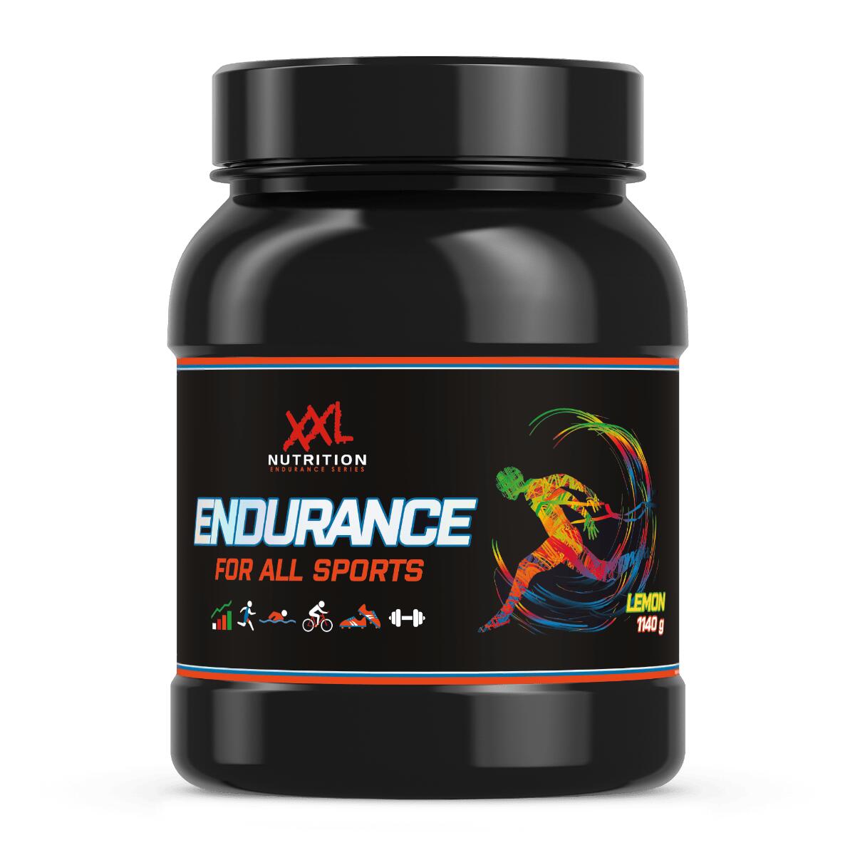 XXL NUTRITION Endurance - Duursport Supplement - Citroen - 1140 gram