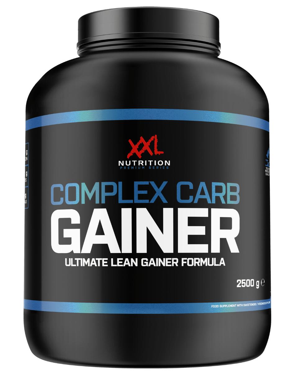 XXL NUTRITION Complex Carb Gainer - Weight Gainer, Maaltijdvervanger - Vanille - 2500 gram