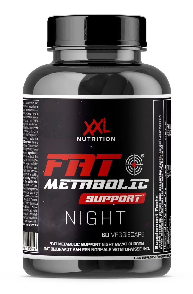 Fat Metabolic Support Night - Vetverbrander - 60 Veggiecaps 1/2
