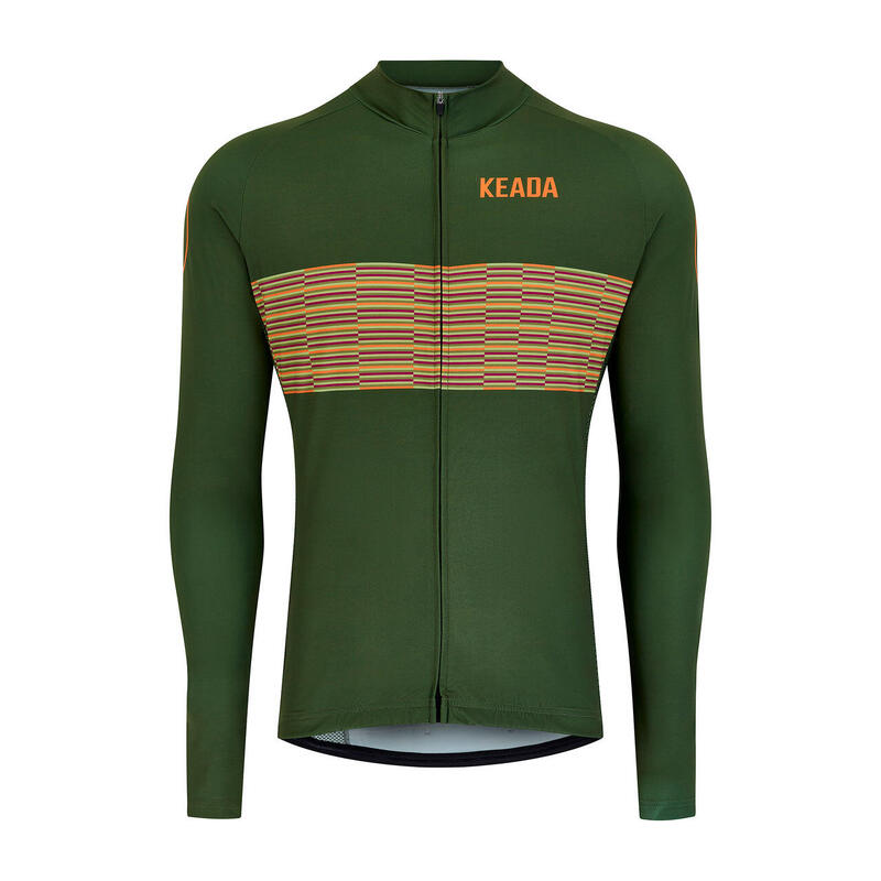 Pánský cyklistický dres s dlouhým rukávem