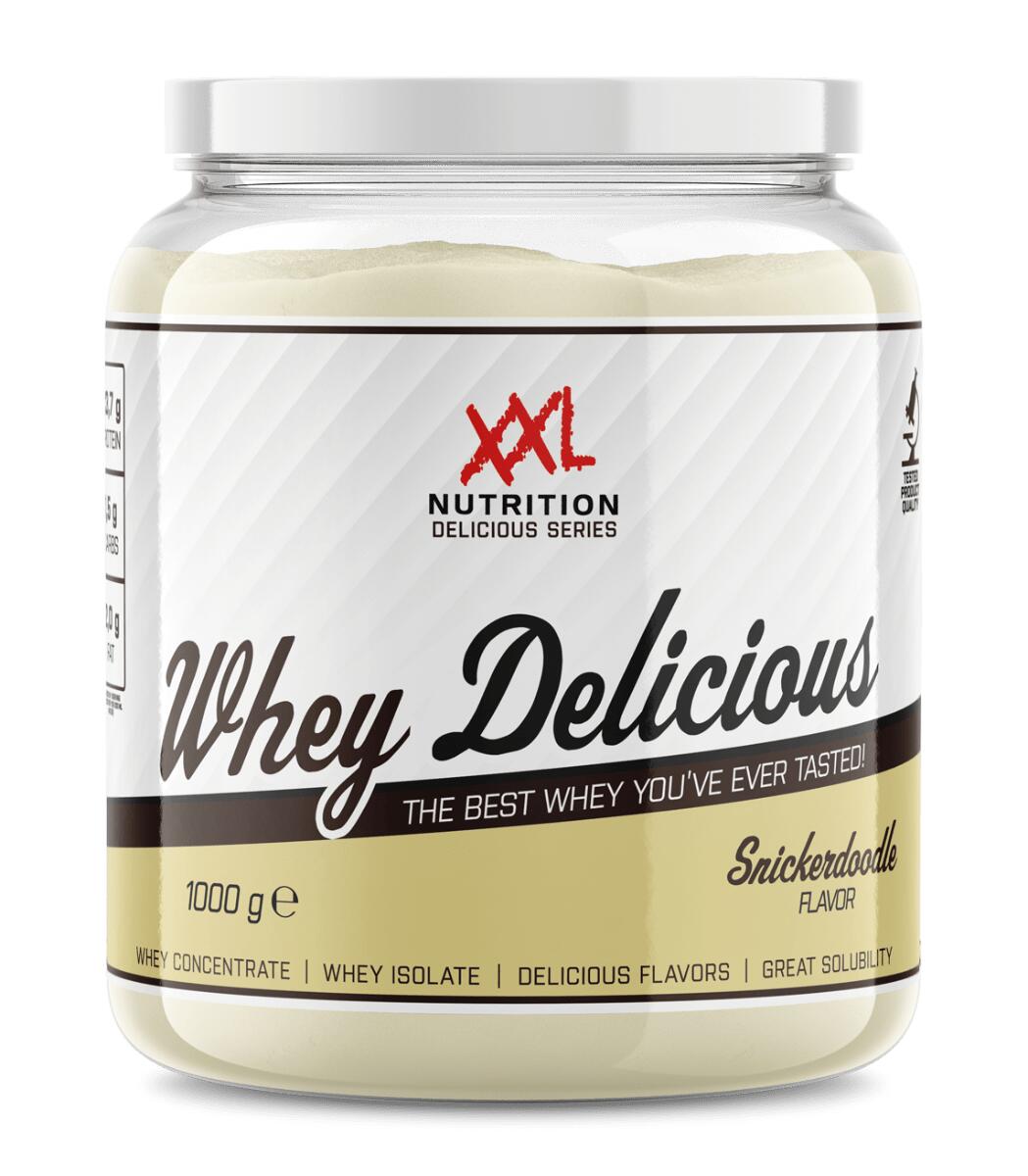 XXL NUTRITION Whey Delicious - Proteïne Poeder - Kaneelkoekjes - 1000 gram