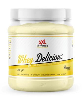 Whey delicious - 80% eiwit, proteïne poeder - bosvruchten - 450 gram (15 shakes)