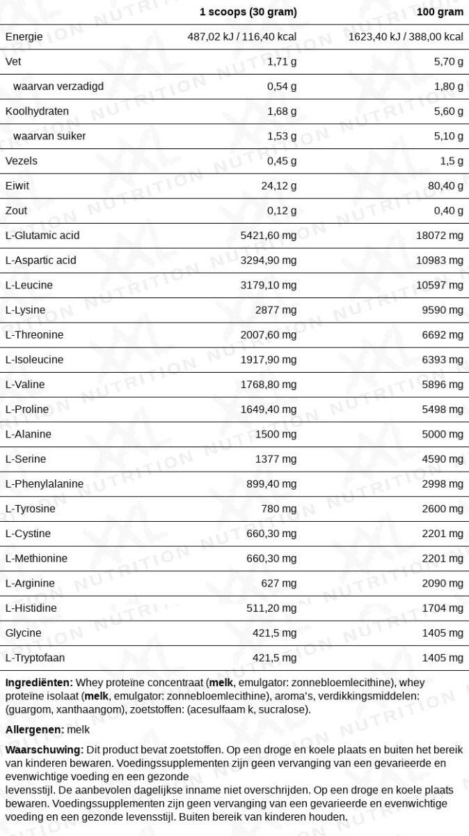 Whey Delicious - Eiwitpoeder - Proteïne - Vanille - 450 gram 2/2