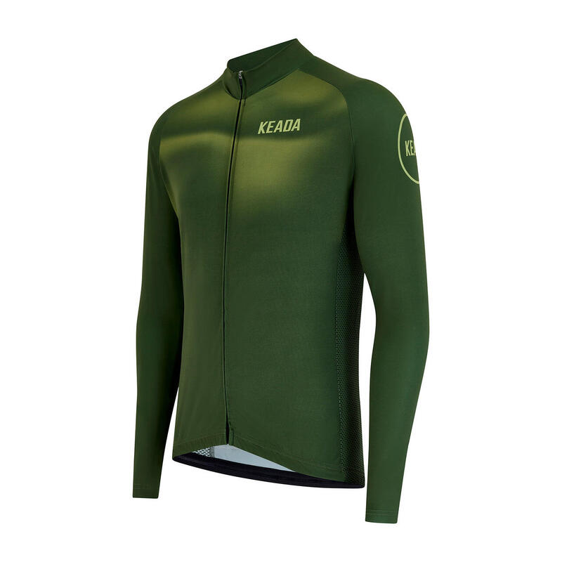 Pánský cyklistický dres s dlouhým rukávem